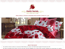 Tablet Screenshot of parstakmil.com